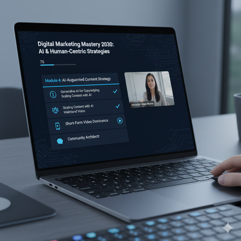 online digital marketing course learning